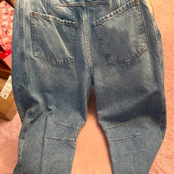 Free People Barrel Jeans - Picture 3 of 4